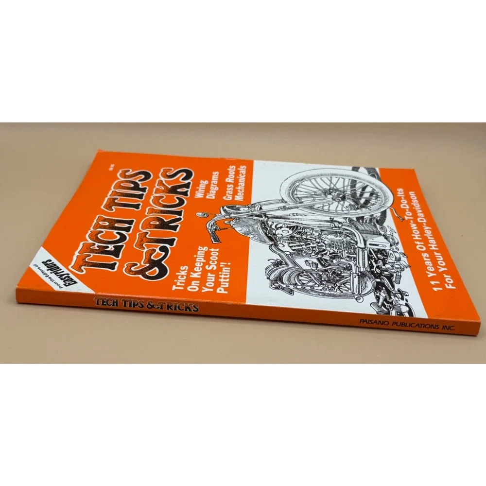 🏍️ Harley Davidson Tech Tips & Tricks Motorcycle Repair Manual Book 1983